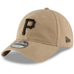 Pittsburgh Pirates Khaki Basic Core Classic New Era 9TWENTY Adjustable Hat