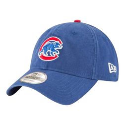 Chicago Cubs Blue Team Color Basic Core Classic New Era 9TWENTY Adjustable Hat