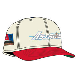 *PREORDER* Houston Astros Chrome and Red HG6 Nickososaa 2000 Inaugural Patch Sky Blue UV 59FIFTY Fitted Hat