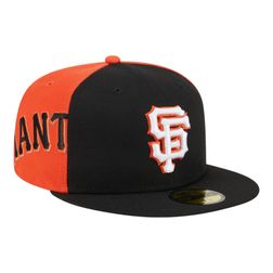 San Francisco Giants Black Game Day Sideswipe New Era 59FIFTY Fitted Hat