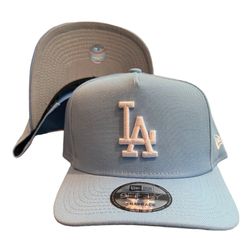 Los Angeles Dodgers Light Blue New Era A-Frame Snapback Hat