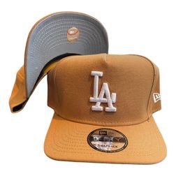 Los Angeles Dodgers Bronze New Era A-Frame Snapback Hat