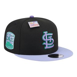 St. Louis Cardinals Black and Purple Grape Big League Chew New Era 9FIFTY Snapback Hat