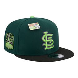 St. Louis Cardinals Green and Black Apple Big League Chew New Era 9FIFTY Snapback Hat