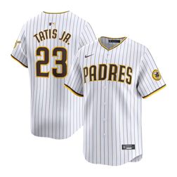 San Diego Padres Fernando Tatis Jr White Home Nike Limited Player Jersey