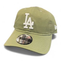 Los Angeles Dodgers Olive Green Basic Core Classic New Era 9TWENTY Adjustable Hat