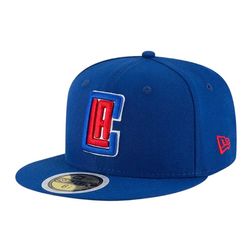 Kids Los Angeles Clippers Royal Blue NBA New Era 59FIFTY Fitted Hat