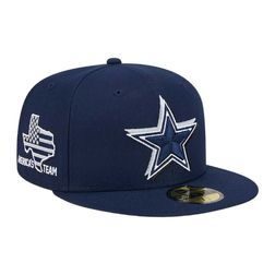 Dallas Cowboys Navy 2024 NFL Draft New Era 59FIFTY Fitted Hat