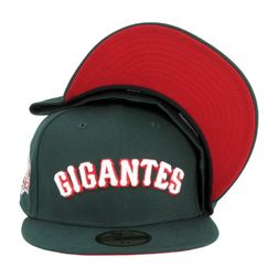 San Francisco Gigantes Dark Green 60th Patch Red UV 59FIFTY Fitted Hat