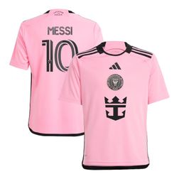 Youth Lionel Messi Inter Miami CF 2024 Pink 2getherness Adidas Jersey Kit