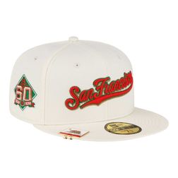 San Francisco Giants Chrome City Flag Hat Clip New Era 59FIFTY Fitted Hat