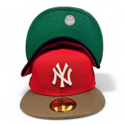 New York Yankees Two Tone Inc Substance Abuse Awareness 1999 WS Patch Green UV New Era 59FIFTY Fitted Hat