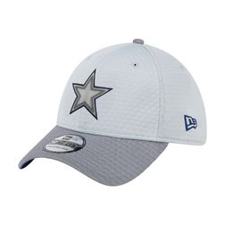 Dallas Cowboys Gray 2024 Training Camp New Era 39THIRTY Flex Fit Hat