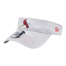 St. Louis Cardinals Bird Logo Gray New Era Visor Hat