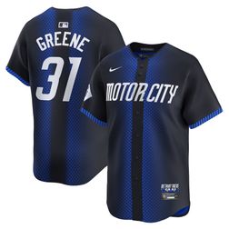 Detroit Tigers Riley Greene Navy City Connect Nike Limited Player Jersey