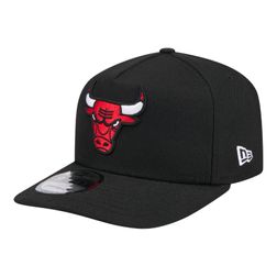 Chicago Bulls Black Gray UV New Era 9FIFTY A-Frame Snapback Hat