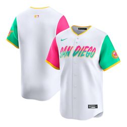 San Diego Padres White City Connect Blank Nike Limited Jersey