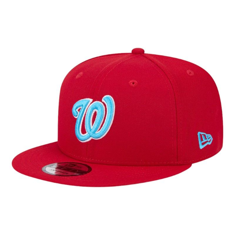Washington Nationals Red 2024 Father s Day New Era 9FIFTY Snapback Hat