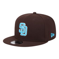 San Diego Padres Brown 2024 Father's Day New Era 9FIFTY Snapback Hat