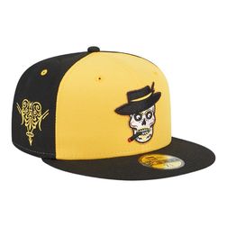 Inland Empire 66ers Yellow Theme Nights Pachucos MiLB New Era 59FIFTY Fitted Hat