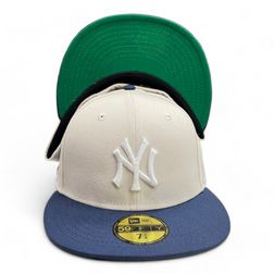 New York Yankees "Stone Collection" 2000 Subway Series Patch Green UV 59FIFTY Fitted Hat