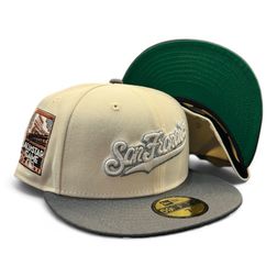 San Francisco Giants Chrome and Graphite "Out The Trunk" 2007 ASG Patch Green UV New Era 59FIFTY Fitted Hat