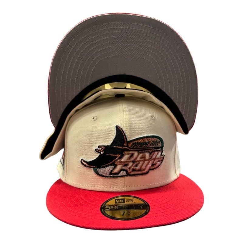 Tampa Bay Devil Rays Chrome and Red Tropicana Field Patch Gray UV New ...