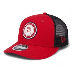 St. Louis Cardinals Red with Established in 1892 Logo Black UV New Era Low Profile 9FIFTY Snapback Hat