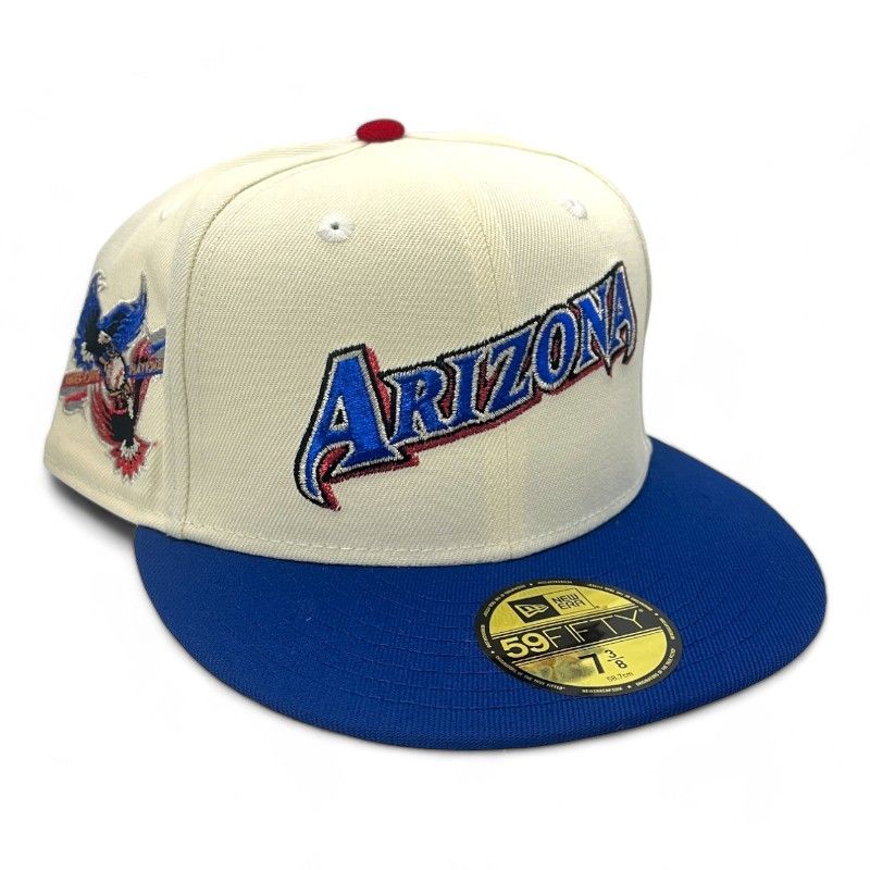 Arizona Diamondbacks Chrome and Royal Blue Employee Pack League Patch
