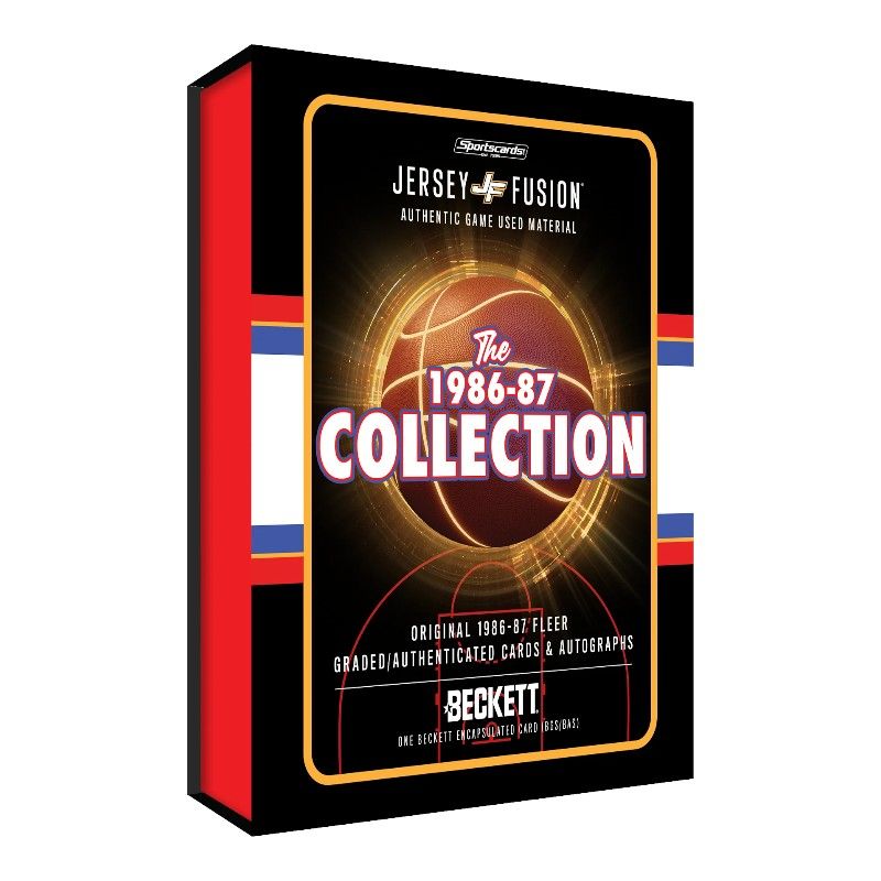 Jersey Fusion 1986-87 Trading Card Collection Single Box