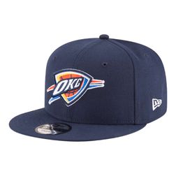 Oklahoma City Thunder Navy Team Color Basic NBA New Era 9FIFTY Snapback Hat