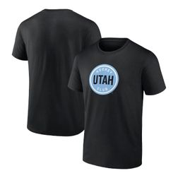 Utah Hockey Club Black Draft Logo T-Shirt