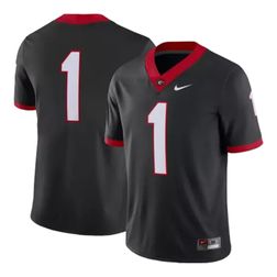 Georgia Bulldogs Black Alternate Nike Game Jersey