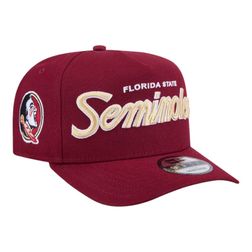 Florida State Seminoles Logo Patch New Era 9FIFTY A-Frame Snapback Hat