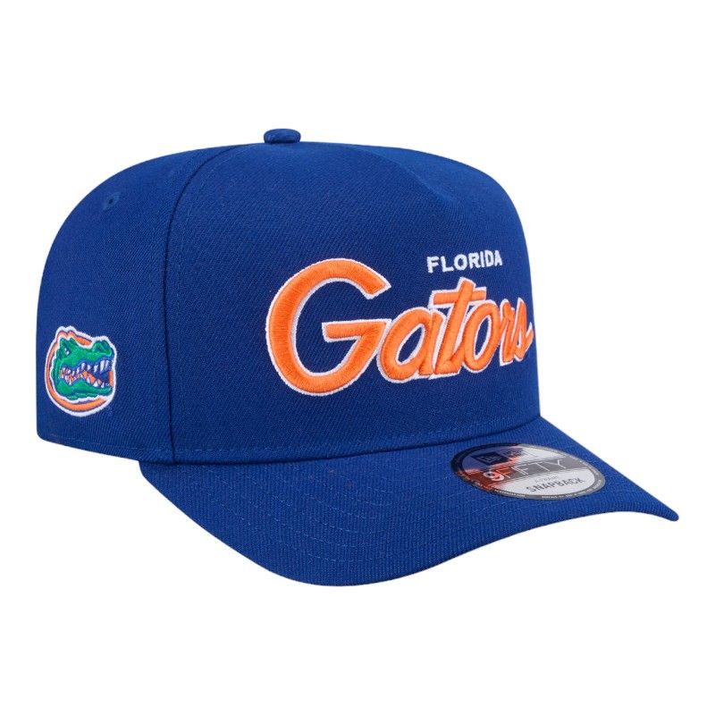Florida Gators Logo Patch New Era 9FIFTY A Frame Snapback Hat