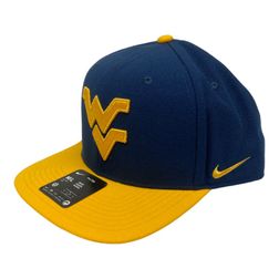 West Virginia Mountaineers Navy Nike NCAA Pro Snapback Hat