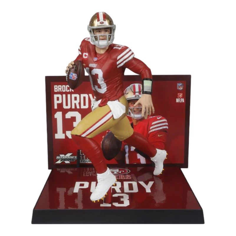 San Francisco 49ers Brock Purdy NFL McFarlane SportsPick 7 Action Figure Toy