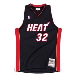 Shaquille O'Neal Miami Heat Mitchell & Ness 2005-06 Black Swingman Jersey