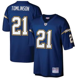 LaDanian Tomlinson San Diego Chargers Mitchell & Ness NFL Men's Navy Blue Retired Throwback Jersey