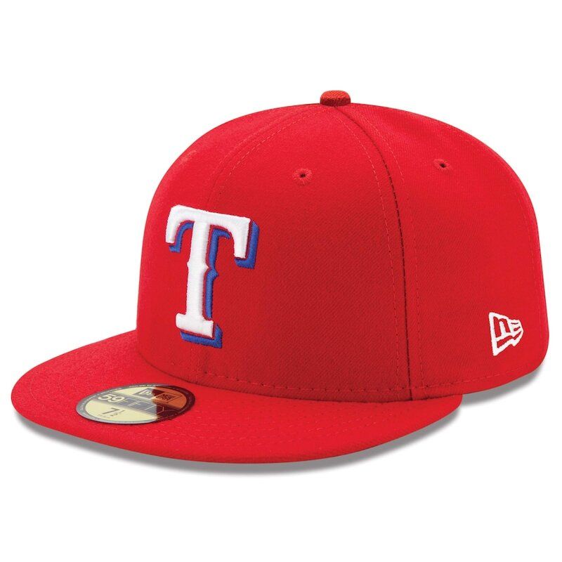 New Era Men's Texas Rangers 59Fifty Alternate Red Authentic Hat