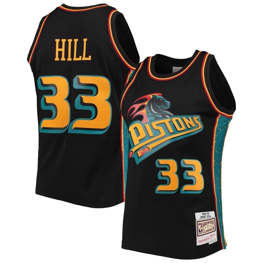 Detroit Pistons Jersey - 33 Grant Hill