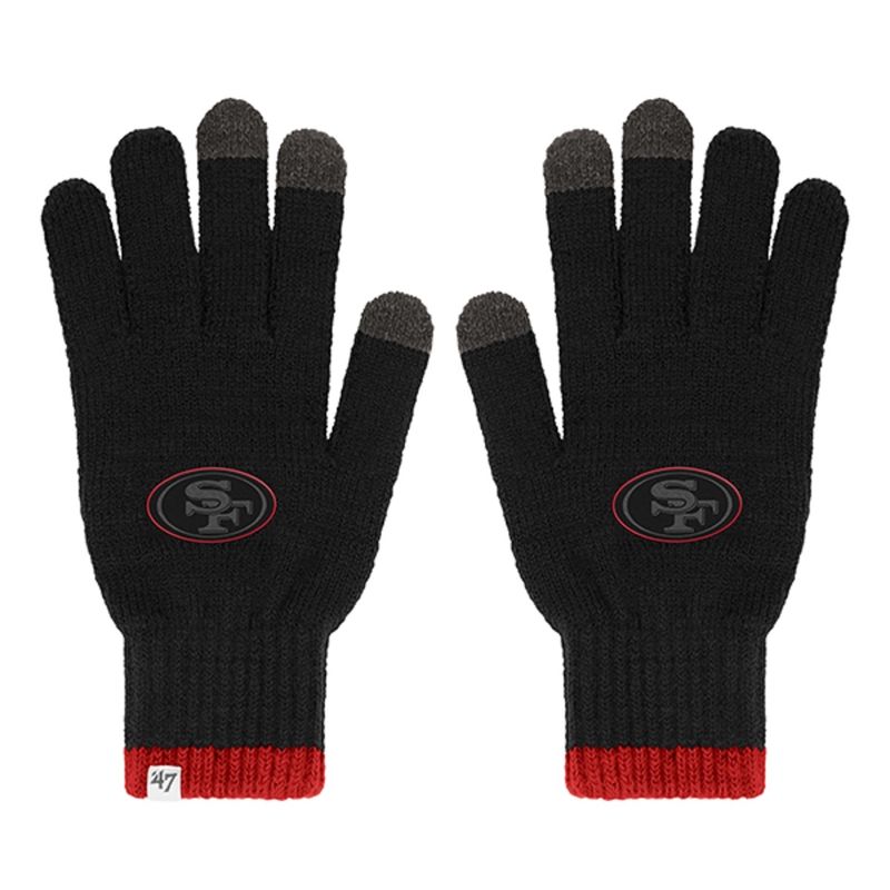 San Francisco 49ers Sport Utility Gloves Officially Licensed NFL Merchandise