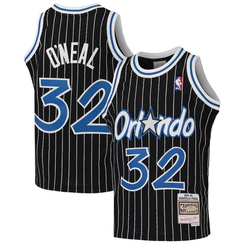 Shaquille O'Neal Miami Heat Mitchell & Ness Hardwood Classics Swingman  Jersey - Black