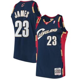 Youth Cleveland Cavaliers Lebron James Mitchell & Ness 2008-09 Hardwood Classics Swingman Navy Jersey