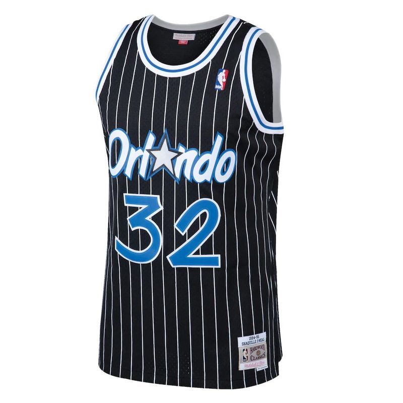 Mitchell & Ness Los Angeles Lakers Shaquille O'neal Lightning Basketball  Jersey in Blue for Men