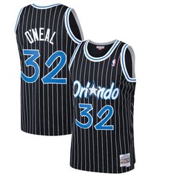 Orlando Magic Shaquille O'Neal Black 1994-95 Hardwood Classic Swingman Jersey