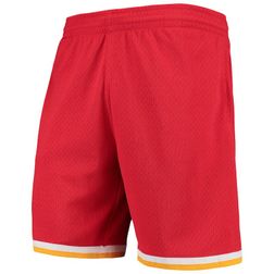 Houston Rockets Mitchell & Ness Hardwood Classics Red Swingman Shorts