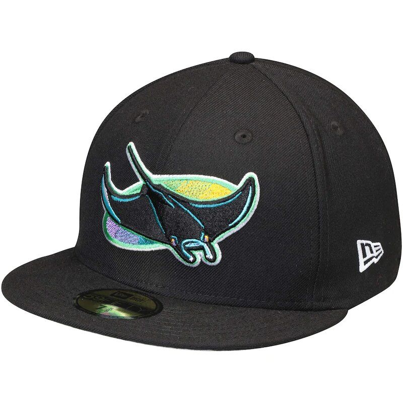 Orlando Rays Black New Era 59Fifty Fitted