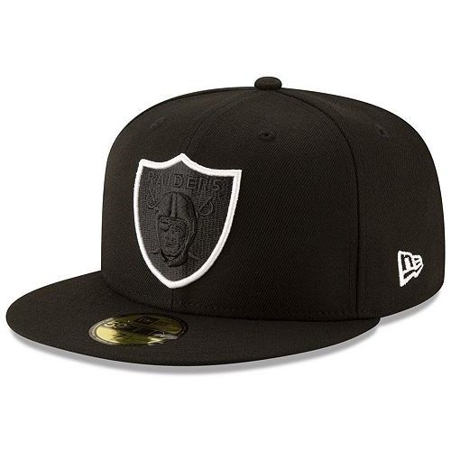 Las Vegas Raider Elemental New Era 59fifty sized hat