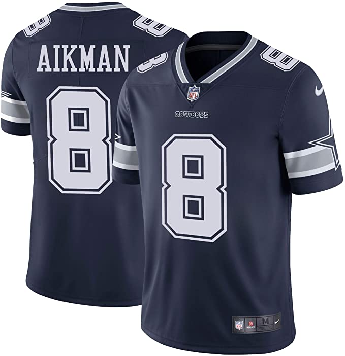 Dallas Cowboys Troy Aikman Nike Navy Vapor Untouchable Limited Retired  Jersey